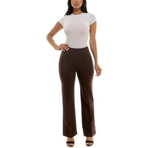 Zac & Rachel Women's Pull on Flare Leg Compression Pant with Front Seam in Kuwait