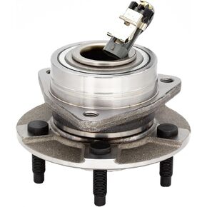 513189 Front Wheel Hub Bearing Replacement Compatible with Chevy Equinox 2005-2006, Saturn Vue 2002-2007, Pontiac Torrent 2006, 5 Lugs, with 4 Wheel ABS
