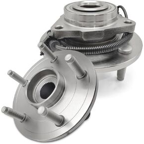Pair 515151 Front Wheel Bearing Hub Assembly Compatible with Dodge Ram 1500 2012 2013 2014 2015 2016 2017 2018, Hub Bearing for Ram 1500 Classic 2019 2020 2021 2022, 5 Lug w/ABS