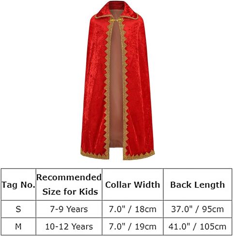ODIZLI King Costume for Kids Aldult Robe Crown Scepter Set Boys Royal Prince Cape Dress Up Cosplay in Kuwait