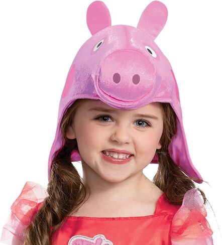 Disguise girls Peppa Pig Costume Tutu, Official Peppa Pig Deluxe Toddler Costume and Accessories in Saudi Arabia