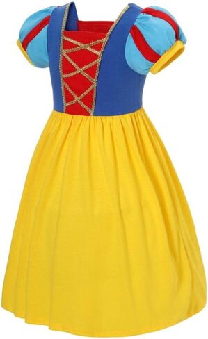 Dressy Daisy Toddler and Little Girls Cotton Princess Dress Up Clothes with Accessories for Halloween Birthday Party Outfit in Saudi Arabia