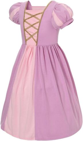 Dressy Daisy Toddler and Little Girls Cotton Princess Dress Up Clothes with Accessories for Halloween Birthday Party Outfit in Kuwait