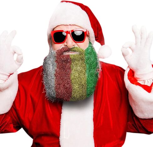 Beardaments Glitterbeard - مجموعة جليتر اللحية مع زيت التطبيق - 4 خيارات للألوان in Kuwait