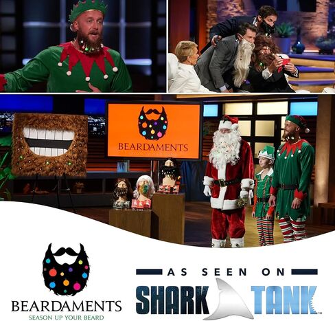 Beardaments Glitterbeard - مجموعة جليتر اللحية مع زيت التطبيق - 4 خيارات للألوان in Kuwait