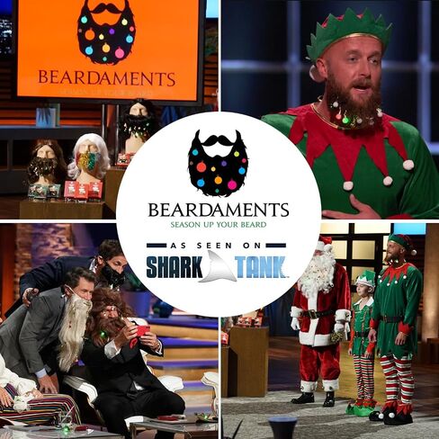 Beardaments Glitterbeard - مجموعة جليتر اللحية مع زيت التطبيق - 4 خيارات للألوان in Kuwait