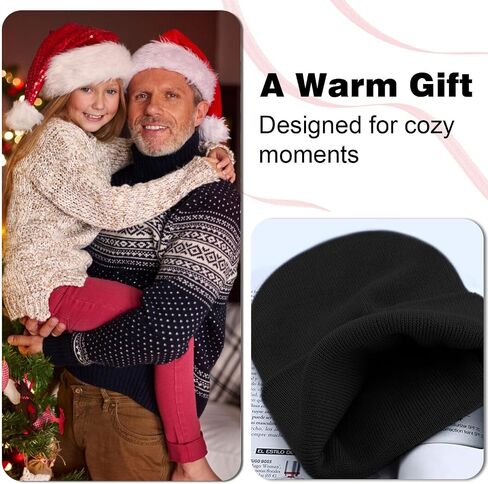 Skull Beanie for Men Father Dad Grandpa Papa Pappy - Knit Winter Hats Warm Soft Stretchy Daily Cuffed Beanie in Kuwait