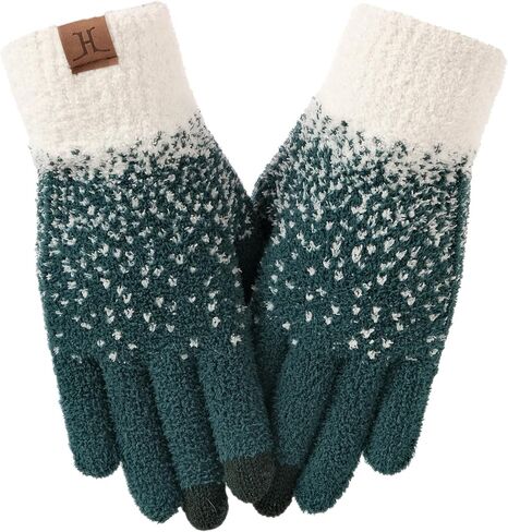 DS DADOU&XIAOSHAN Winter Gloves For Women, Womens Gloves With Touchscreen Fingers For Cold Weather Thermal Mitten Fleece Line in Kuwait
