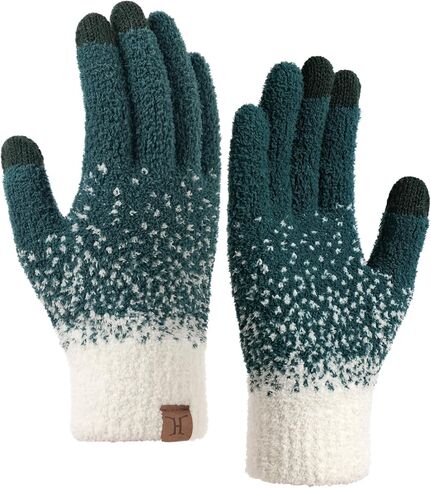 DS DADOU&XIAOSHAN Winter Gloves For Women, Womens Gloves With Touchscreen Fingers For Cold Weather Thermal Mitten Fleece Line in Kuwait