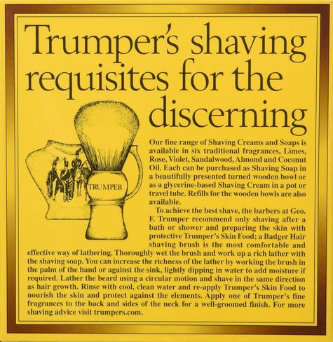 Geo F. Trumper Limes Shaving Soap in Wooden Bowl in Saudi Arabia