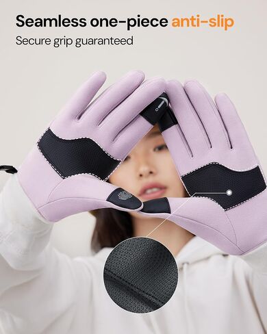 BENEUNDER Winter Gloves for Women Men Touchscreen Cold Weather Thermal Warm Gloves Running Biking Hiking Driving Freezer Work in Saudi Arabia