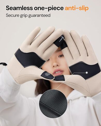 BENEUNDER Winter Gloves for Women Men Touchscreen Cold Weather Thermal Warm Gloves Running Biking Hiking Driving Freezer Work in Saudi Arabia