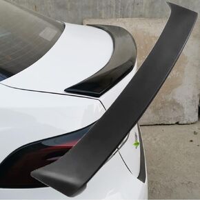 MUCO Trunk Lid Rear Spoiler for 2020 21 22 23 Toyota Corolla Sedan Painted Glossy Black Rear Trunk Boot Lid Wing