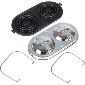 GXYWADY Master Cylinder Cover w/Bails & Gaskets Replacement for Chevrolet Corvette 1967-1982