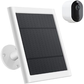 شاحن لوحة شمسية لكاميرا Arlo، عبوتان من الطاقة متوافق مع كاميرات Pro 4، Arlo Pro 5S، Pro 3، Ultra 2، وUltra، كابل 10FT/3M، لوحة Arlo الشمسية المقاومة للماء في الهواء الطلق 5V 4W in Kuwait