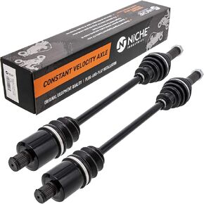 NICHE Rear CV Axle Drive Shaft for Polaris Ranger XP Crew 900 1000 1333756 1334175 1334440 2 Pack