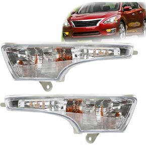 munirater 1 Pair Turn Signal Light Replacement for 2013 2014 2015 2016 Altima Turn Lamp Driver and Passenger Side NI2530118 NI2531118