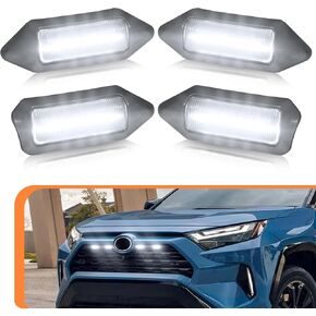 LED Side Mirrors Lights for Toyota RAV4 2019-2024 Side Mirrors Sequential Dynamic Turn Signal Light LED Sequential Mirror for RAV4 Accessories(RAV4-Mirror-Led)