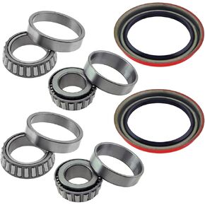6PCS Front Wheel Bearing and Seal Kit Replacement for Chevrolet Camaro S10/ Pontiac Firebird Grand Prix/GMC S15 / Buick Regal Avanti II 1982-1992
