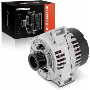 A-Premium Alternator Compatible with Mercedes-Benz W163 Series ML430 1999-2001 4.3L, ML500 2002 5.0L, ML55 AMG 2000-2003 5.5L, 12V 150A 6-Groove Pulley Clockwise, Replace# 0101541002, 0101548302