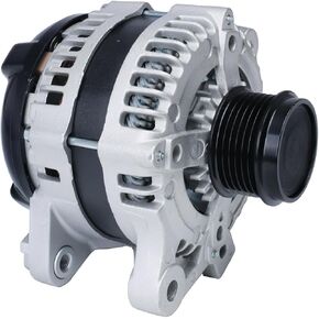 104211-3300 Alternator For Toyota Corolla 2015-2019 L4 1.8L,125Amp 12V Clockwise 6-Groove Clutch Pulley