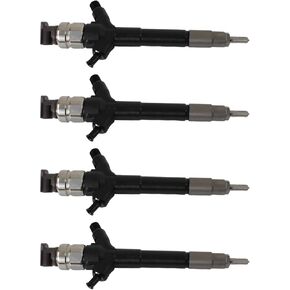 4pcs 1465A041 095000-5600 Fuel Injectors Fits for DENSO 5600 Mitsubishi L200 4D56 Euro4 1465A257 Common Rail Injector Engine Fuel Injectors Automotive Replacement Part Sets