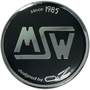 MSW by OZ C-PCF-82 Custom Wheel Black Center Cap