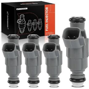 A-Premium Set of 4 Fuel Injectors Compatible with Ford Focus 2001 2002 2003 2004, 2.0L, Replace# 1S4Z9F593AA