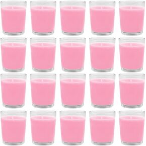 20 Packs Scented Aromatherapy Candle with 10 Fragrances, 1.8 Oz Soy Votive Candle for Home Decoration, Candle Gifts Baskets for Christmas Thanksgiving Anniversary