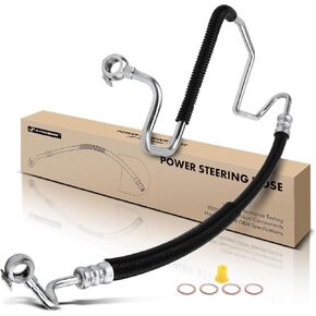 A-Premium Power Steering Hose Pressure Hose Line Assembly Compatible with Mitsubishi Outlander 2004 2005 2006 L4 2.4L AWD Pump To Gear/Rack Pinion