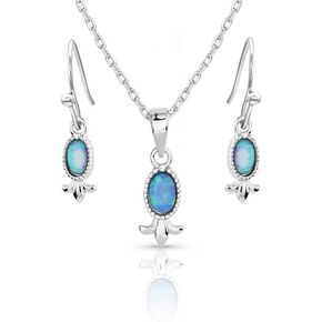 Montana Silversmiths Opal Flourish Jewelry Set - JS5705