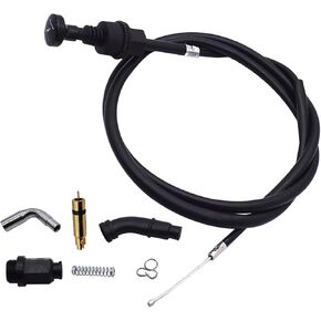Choke Cable & Starter Valve Plunger Kit ATV & UTV Replacement for 2000-2006 Honda Rancher 350 TRX350 Foreman 400 FE TM TE