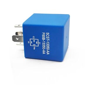 5 pin 12 Volt Turn Signal Flasher Relay for Lights with Ford F350 F150 F250 F350 1995-2014/ Super Duty Escape Excursion Expedition F65B-13350-AA 5C3T-13350-AA Hazard Warning Relay