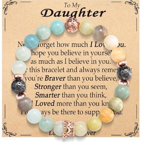 Gifts for Best Friend, Daughter, Sister, Granddaughter Beaded Bracelets Women Jewelry for Birthday, Christmas, Thanksgiving, Mothers Day