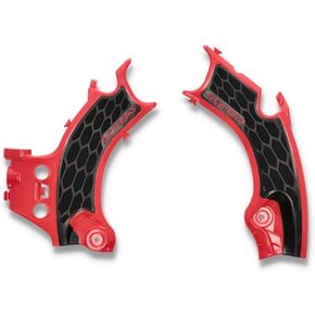 Acerbis X-Grip Frame Guard (RED/BLACK) For 21-23 HONDA CRF450R