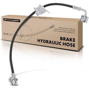 A-Premium Front Passenger Brake Hydraulic Hose Compatible with Select Dodge and Chrysler Models - Challenger 2012-2015, Charger 2012-2014 2020-2021, 300 2012-2021