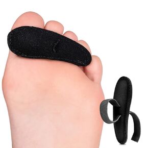 Ymiko Hammer Toe Cushion, Toe Support Cushion Hammer Toe Crest Cushion Elastic Flexible Breathable Soft Hammertoe Support Pad for Discomfort Relief (Right)