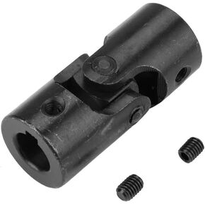 16x32x70mm Universal Steering Shaft, 16mm Coupler Joint Coupling Shaft Joint Motor Connector Metal DIY Steering Universal U Joint for Connecting Model Cars