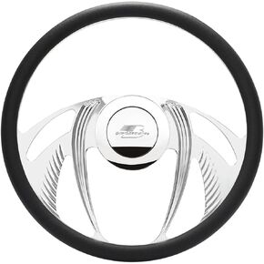 Billet Specialties Steering Wheel Half Wrap 15.5in Psycho
