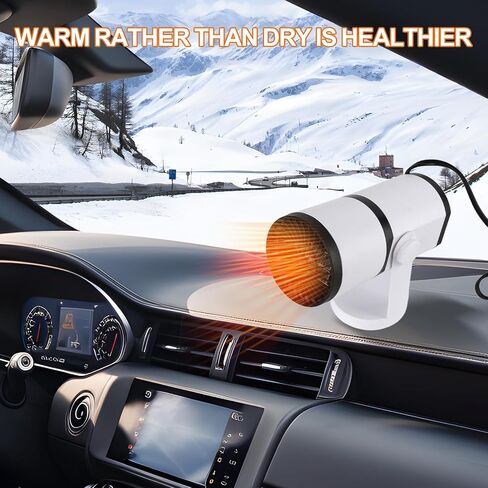 Car Heater, Portable Car Heaters for Vehicle, 12V Car Heater That Plugs Into Cigarette Lighter,Portable Heater for Vehicle Cars SUV, Windshield Defroster, De-Icers in Saudi Arabia