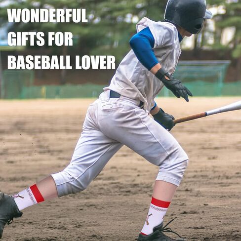 3 أزواج من جوارب البيسبول المضحكة من Jeyiour، هدية عيد الميلاد، جوارب رياضية مبتكرة للرجال in Kuwait