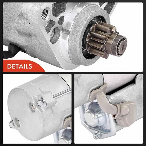 محرك تشغيل ممتاز متوافق مع لكزس GS400 1998-2000، LS400 SC400 1995-2000، V8 4.0L، 12V 2.0KW 9 أسنان في اتجاه عقارب الساعة in Saudi Arabia
