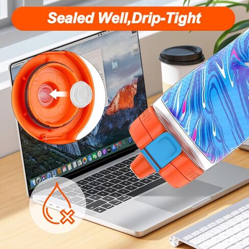 Dispensing Valves Compatible with Gatorade Water Bottle - 6pcs Silicone Valve and Plastic Insert with Screwdriver, Replacement Accessories for Gatorade Gx Water Bottle Gatorade 32oz Bottle in Saudi Arabia