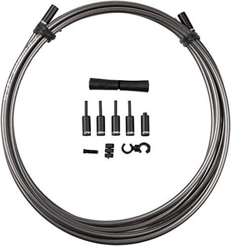 Jagwire - مجموعة تحويل عالمية 1x Pro | للطرق وMTN ودراجة الحصى | متوافق مع SRAM وShimano Shifter | الشبح الأسود in Saudi Arabia