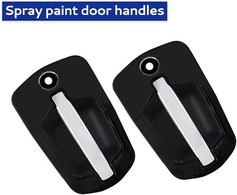 Exterior Cabin Door Handle Trim Bezel Chrome (Fit: 2018-2020 Freightliner Cascadia Trucks) (Pair) in Saudi Arabia