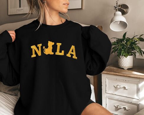 UNIQUEONE Magical Sweatshirt Matching Clothes Couples - Movie Sweatshirts Lion Graphic Sweater Casual Long Sleeve Tops in Saudi Arabia