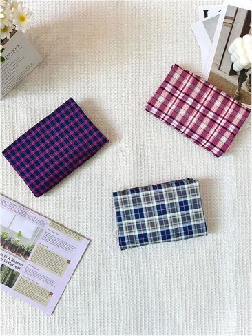 SweatyRocks Men's 3 Pack Plaid Pajama Shorts Elastic Waist Lounge Shorts Sleepwear in Saudi Arabia