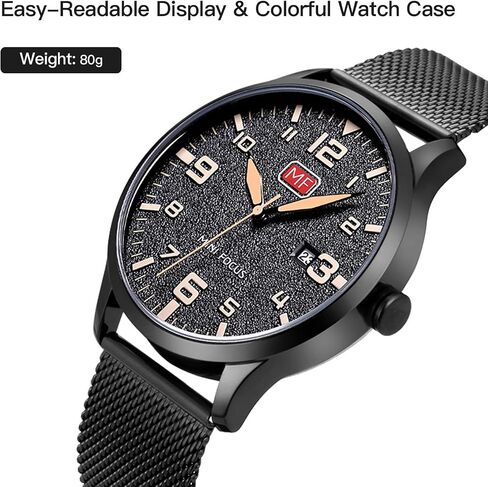 MF MINI FOCUS Women's Watch with Genuine Leather or Stainless Steel Band in Kuwait