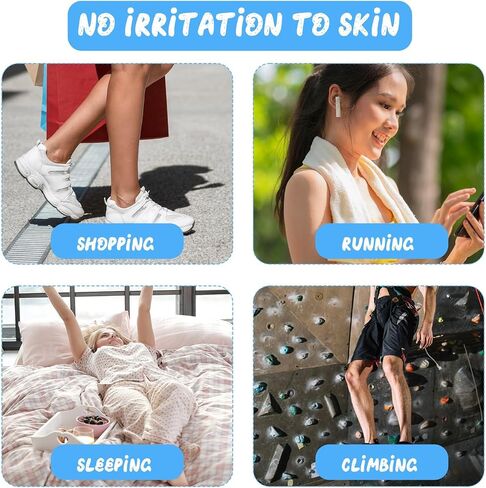 14 Pcs Gel Toe Protectors Caps Small Toe Sleeves Soft Silicone Toe Covers Toe Protectors for Pain Relief, Missing or Ingrown Toenails, Corns, Calluses, Blisters (White Small) in Saudi Arabia