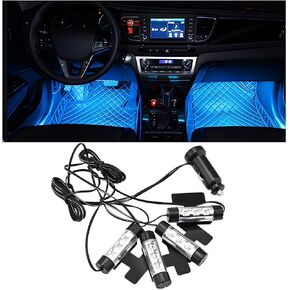 أضواء LED للسيارة، مصابيح داخلية داخلية ذكية محمولة للرجال والنساء، ملحقات الديكور الداخلي للسيارات عالمية لشاحنة SUV وقارب دراجة نارية RV والمزيد in Kuwait
